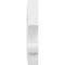 Ekena Millwork Mulberry Architectural Grade PVC Running Trim, 4"H x 5/8"P x 48"L RUNP04X0625X48MUL - alternate 4